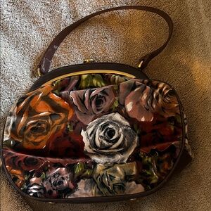 Floral Patterned Shoulder Bag
